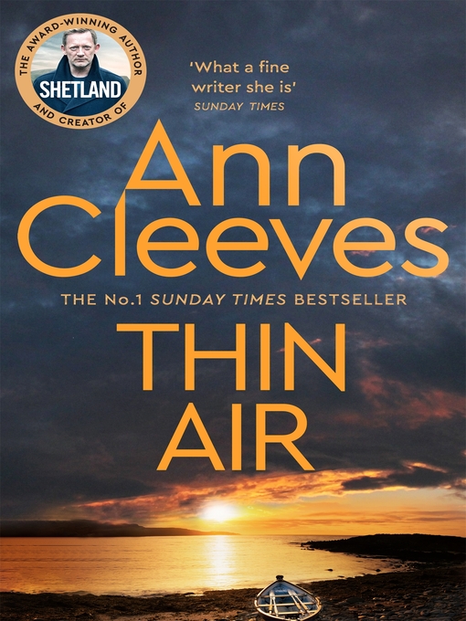 Title details for Thin Air by Ann Cleeves - Wait list